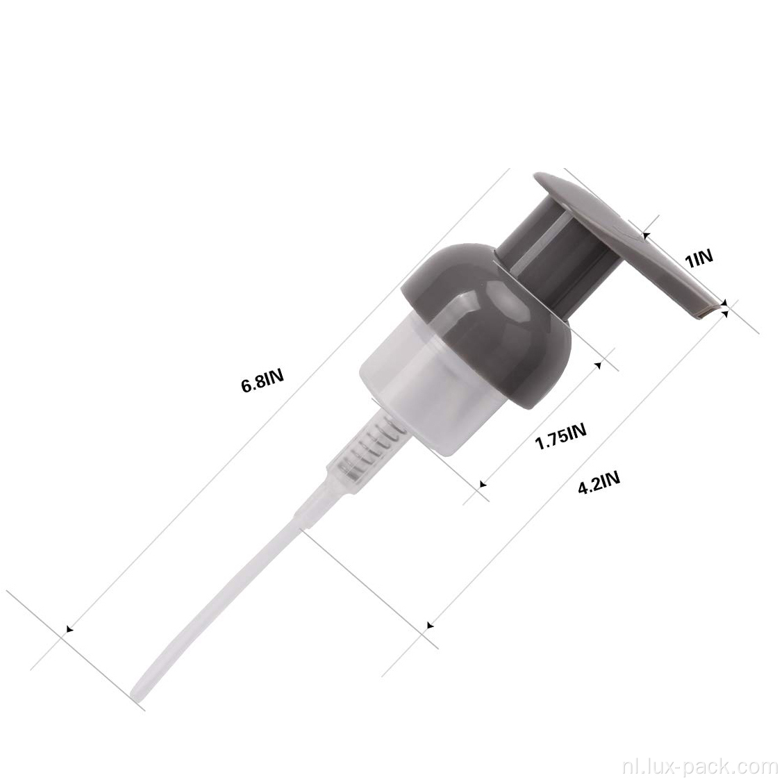 38/410 42/410 43/410 38 mm 42 mm 43 mm handpompdruk Sneeuwschuimspuiter