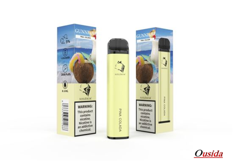 Vape 2000 dùng một lần Puffs Gunn Pod bán chạy