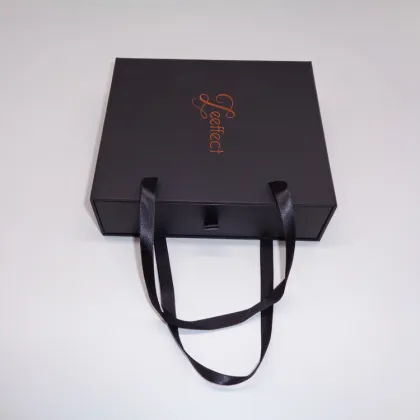 Soft Touch Paperboard Sliding Rigid Gift Box