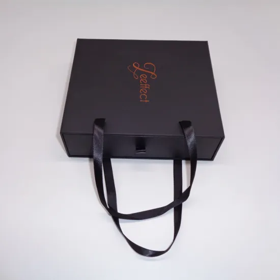 Soft Touch Paperboard Sliding Rigid Gift Box