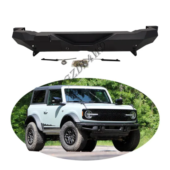 GZDL4WD Off Road 4x4 Car Exterior Accessories Bull Bar Steel Bumper Kit for Bronco Raptor 2022 Rear Bull Bar