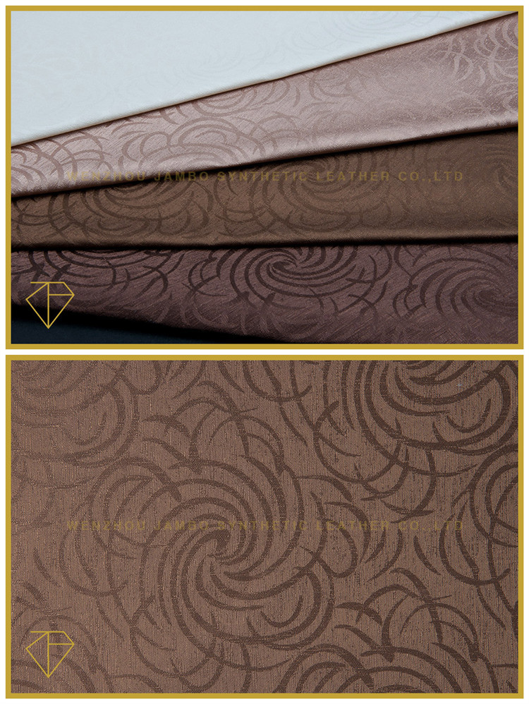 Upholstery Leather for Bed Backing Wall Decoration (Semi-PU)