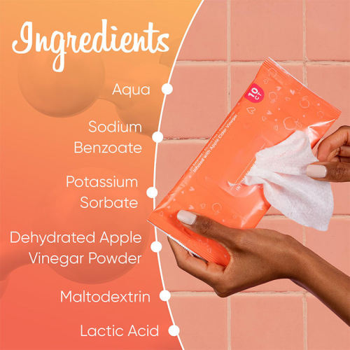 Khăn lau vệ sinh vùng kín không chứa cồn và không gây dị ứng dành cho phụ nữ