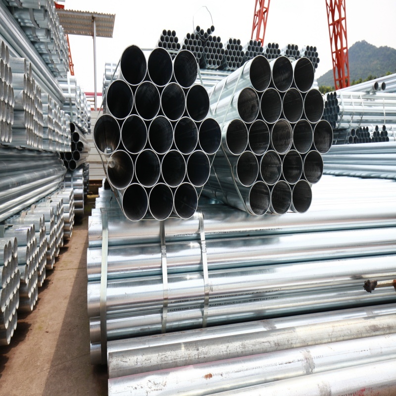 Galvanized Round Tubes