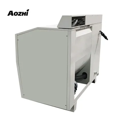 AOZHI 15kg Industrial Horizontal Double Cylinder Washing and Dewatering Machine for Sale