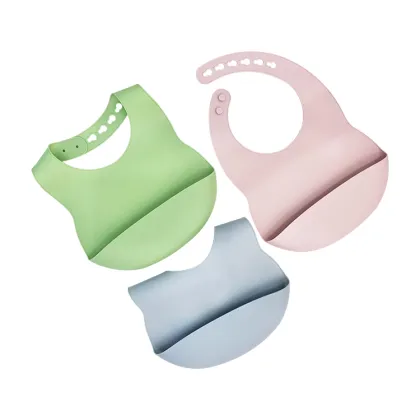 Cute Silicone Baby Bib