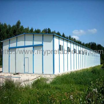 prefabricated steel warehouse construction for sale