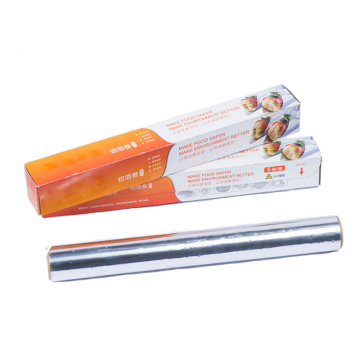 Aluminio Foil Roll untuk Penggunaan Pembungkusan Fleksibel Makanan