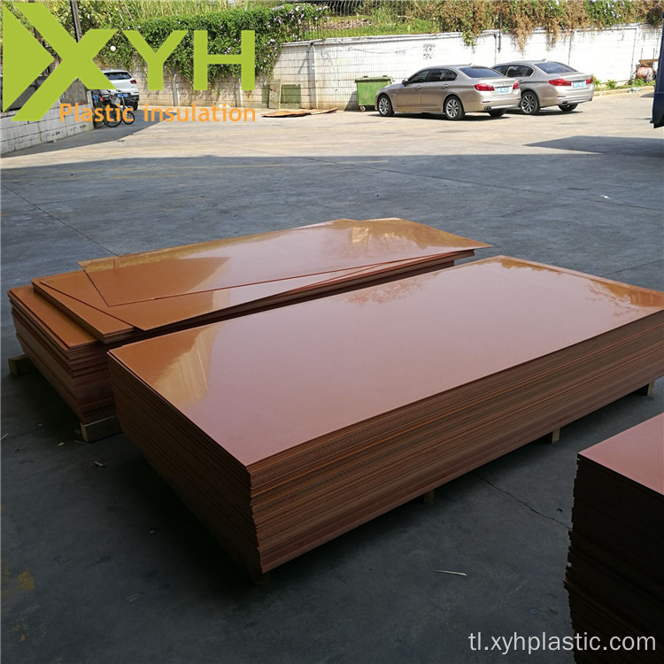 Proseso ng Laminated Resin Bakelite Sheet Orange