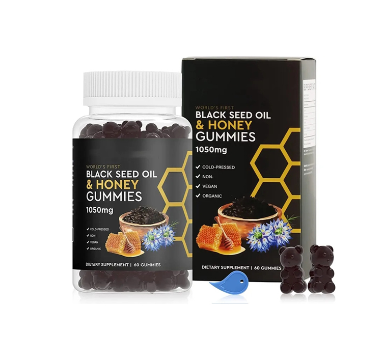 Hair Nail Skin Black Seed Oil Gummies