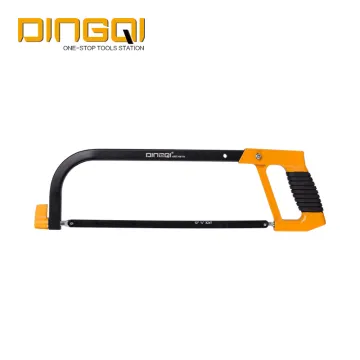 DingQi Adjustable Hacksaw Frame With Rubber Handle