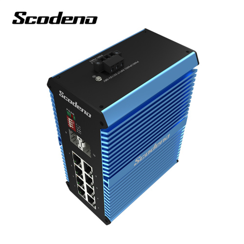 OEM Industrial Network Switches 8XRJ45 Ports