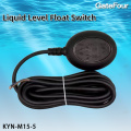 Interruttore di livello a galleggiante nero da 5 m KYN-m15-5