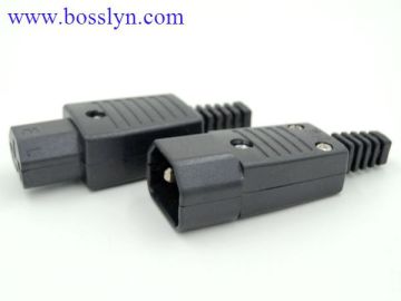 IEC 60320 C13 C14 C15 rewireable plug WD-10