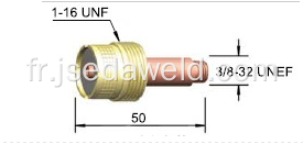 Grand objectif à gaz long pour WP-17 WP-18 WP-26