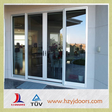 Aluminum glass sliding door