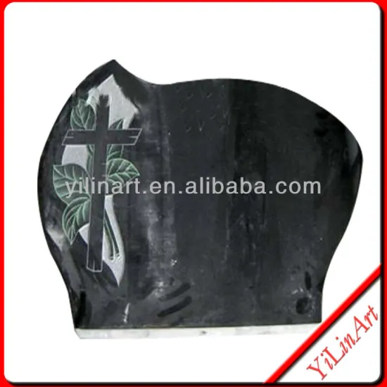 Cheap Headstones, Granite Monument & Black Tombstone YL-R499