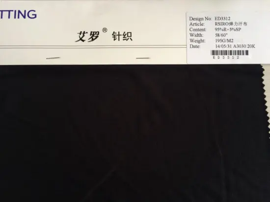 RSIRO single jersey fabric/30SRSIRO+30D