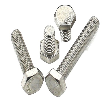 Factory Wholesale A2 Stainless Steel M3-M16 Full Thread Hexagon Bolts DIN 931-933 Hex Head Bolts M4-M10 Sizes Available