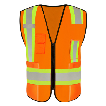 通気性のあるHivis Rain Gear High Vis Work Vest