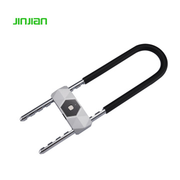 Jinjian Huella digital Smart Glass Lock con combinación