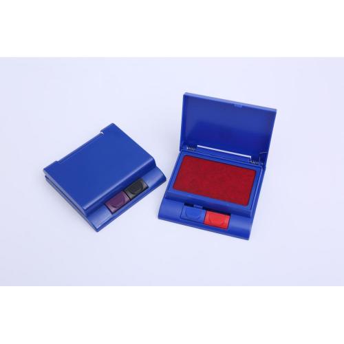 double colors office water base stamp ink pad