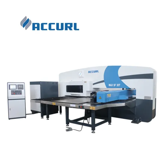 High Quality CNC Turret Punching Press for Electrical Cabinets by ACCURL