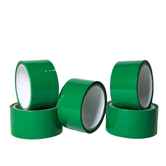 Green Color Strong Bopp Package Tape