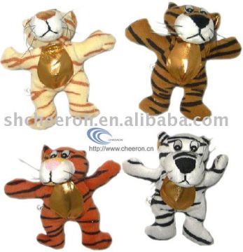 Plush Tiger Magnet