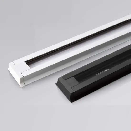 5pcs/lot led Track light rail 50cm PVC white black lead rail connectors rail 2 line bracket accessories