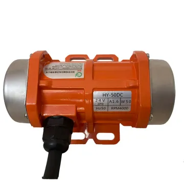 12V/24V 15W-50W DC Vibration Motors: Ideal Solutions for Mixer Truck Applications