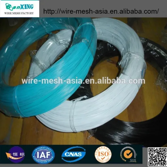 12 gauge green best price &high quantity buy from anping plastic coated wire /pvc wire /pvc coated wire/pvc tie wire