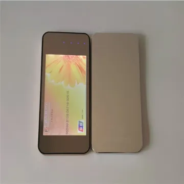 Power bank 4000mAh with led advertising screen