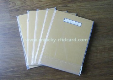 Gold inkjet printing PVC sheet