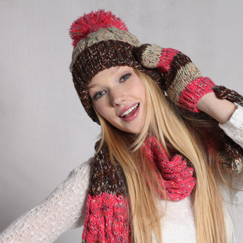 2014 fashion ladies knitted hats for winter