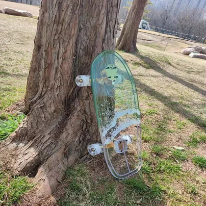Wholesale PCTG Transparent Skateboard for Kids: Beginner, Girl, Boy, and Teen Options