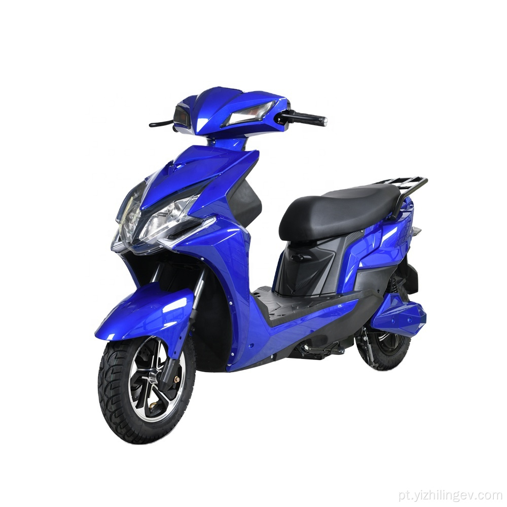 Scooter de motocicleta de entrega elétrica com lituim