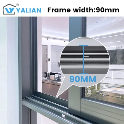 Aluminum Alloy Sliding Window Waterproof Outdoor Anti-theft