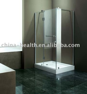 Frameless shower doors