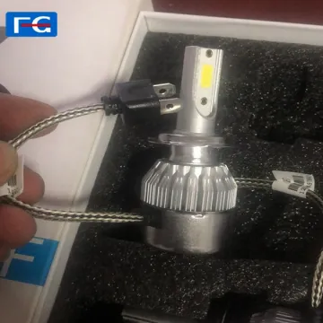 High Quality LED Car Headlights for H1, H3, H4, H7, and C6
