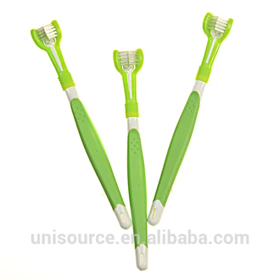 Popular Pet Triple Head Toothbrush