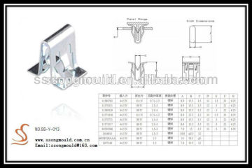 C58005-036M metal spring clip for auto fastener bumper