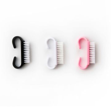 Manicure Small Horn Brush for Nail Beauty and Cleaning