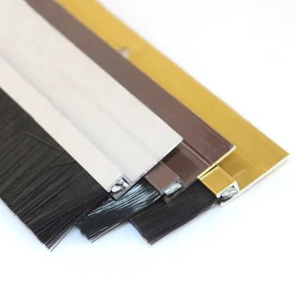 Flexible Nylon Brush Door Sweep for Sliding Glass Doors