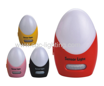 Led Sensor Plastic Night Light 