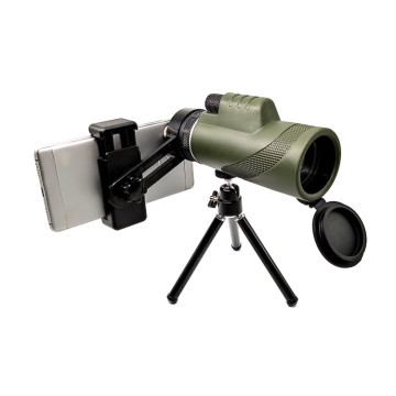 Manufacturer 12x50 16x52 BAK4 Monocular Telescope with Full-Multi-Coated Optics for Smartphones
