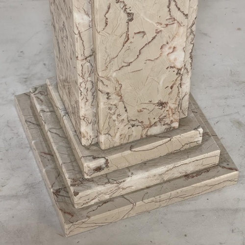 Heavy Duty Carved Marble Pillar with Statuary Base