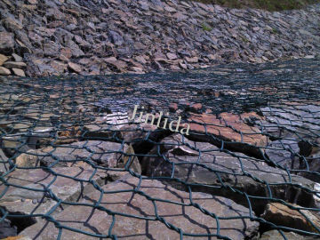 Wide Variety Pvc Coated Gabion Boxes With Low Carbon Hot Dipped