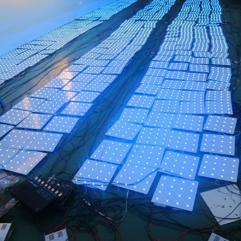 Umbala Shintsha Ushintsho lwe-DMX RGB LED PANEL LID