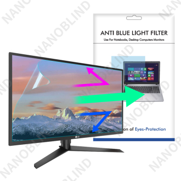 Original Factory Price High Clear Protective Film Cut Blue Light Screen Protector 24 Inch 16:9 Anti Blue Light Screen Filter